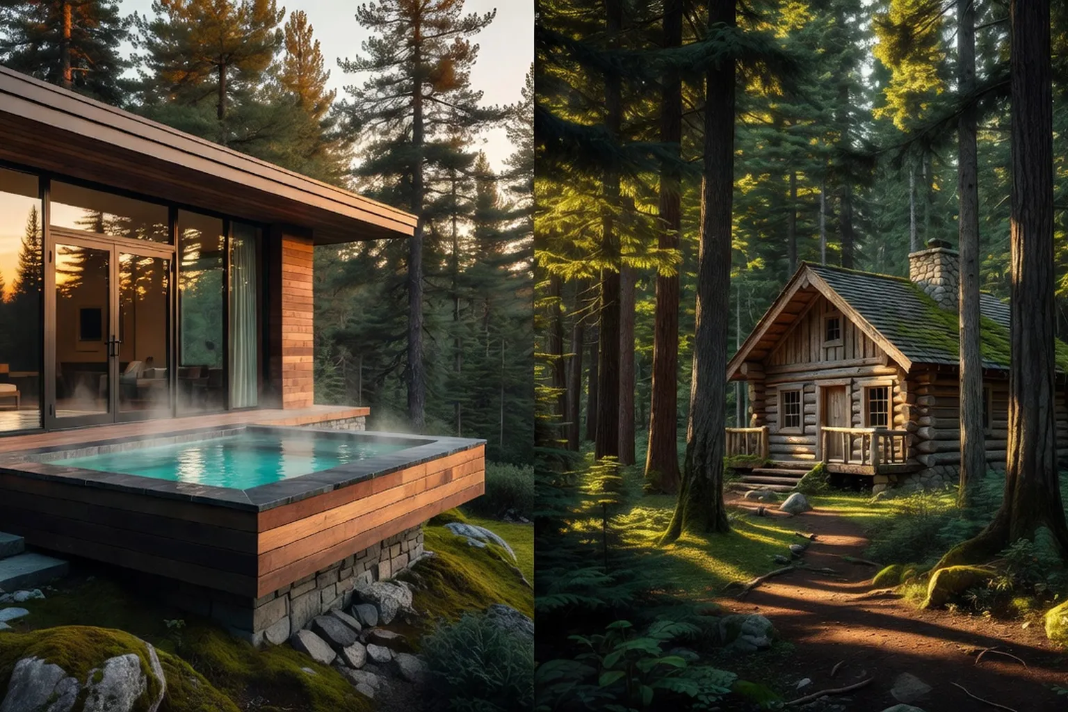 Chalet avec spa privé ou chalet rustique : lequel choisir au Québec ?
