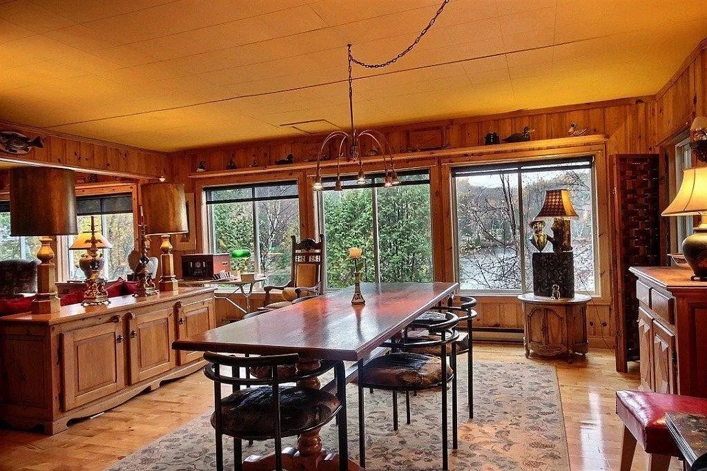 Chalet Lac à la Pêche Mauricie — intérieur