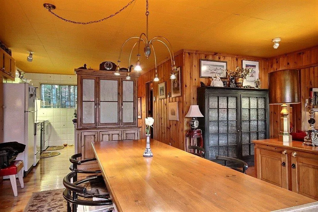 Chalet Lac à la Pêche Mauricie — intérieur