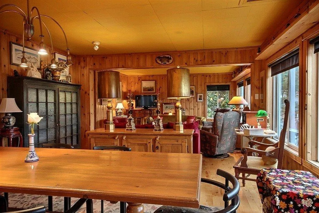 Chalet Lac à la Pêche Mauricie — intérieur