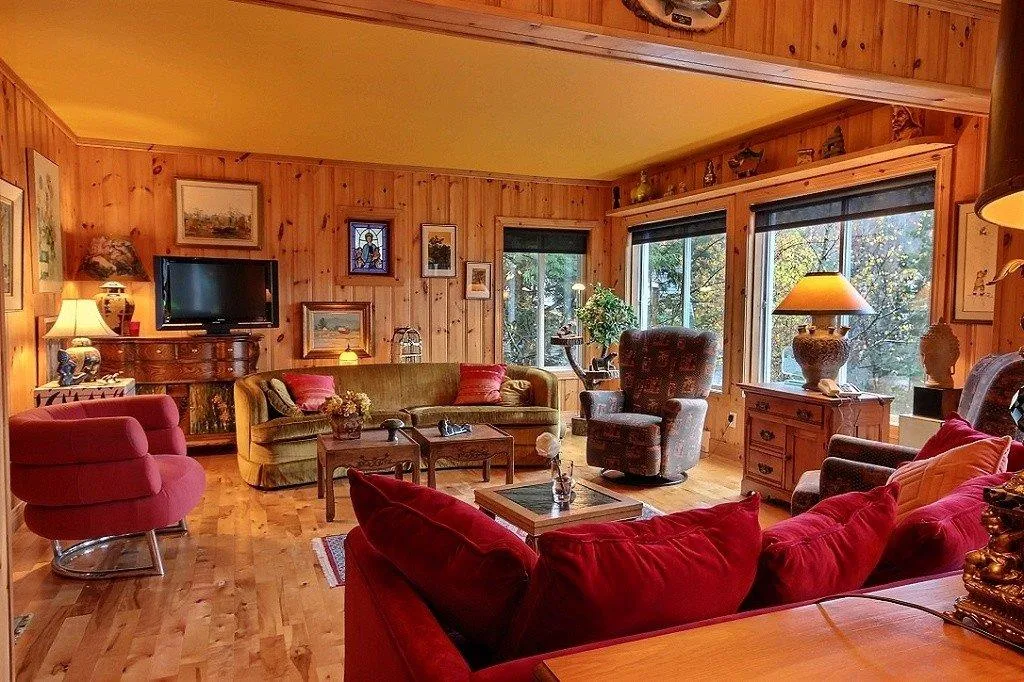 Chalet Lac à la Pêche Mauricie — intérieur