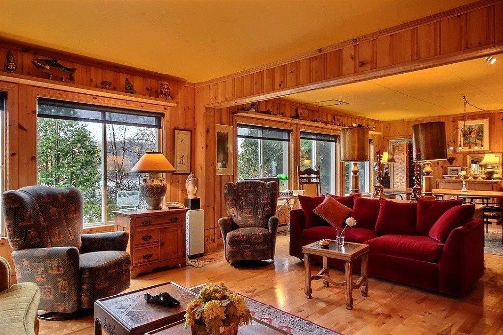 Chalet Lac à la Pêche Mauricie — intérieur