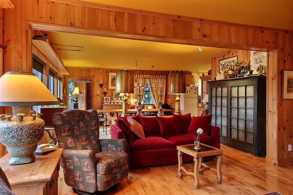 Chalet Lac à la Pêche Mauricie — intérieur