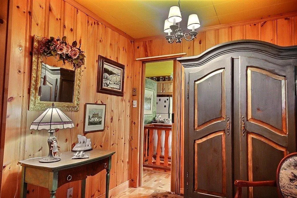 Chalet Lac à la Pêche Mauricie — intérieur