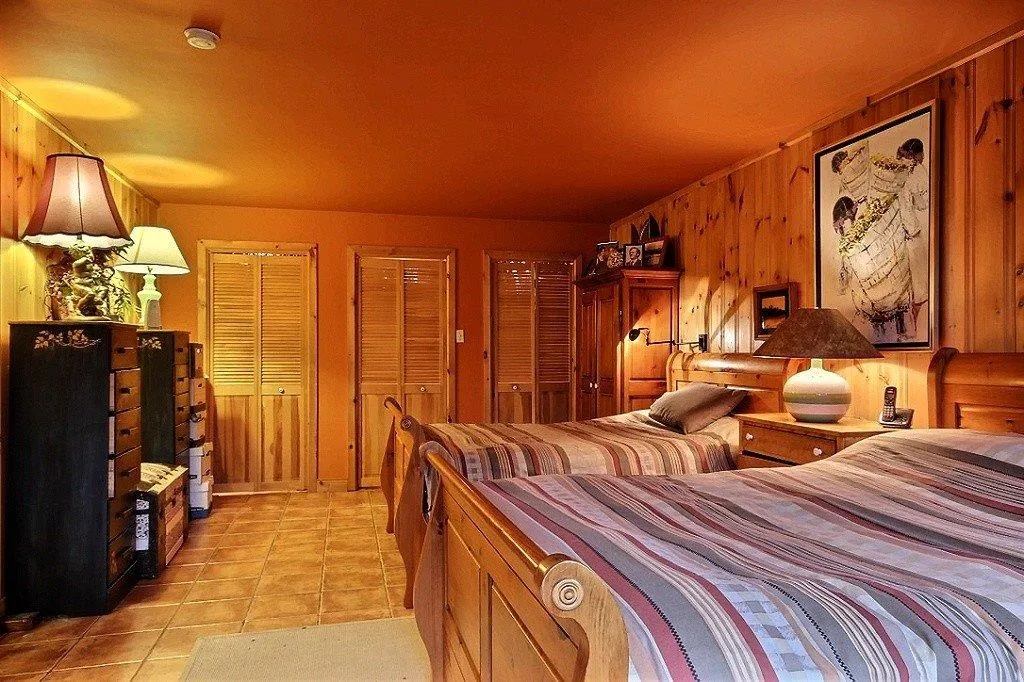 Chalet Lac à la Pêche Mauricie — intérieur