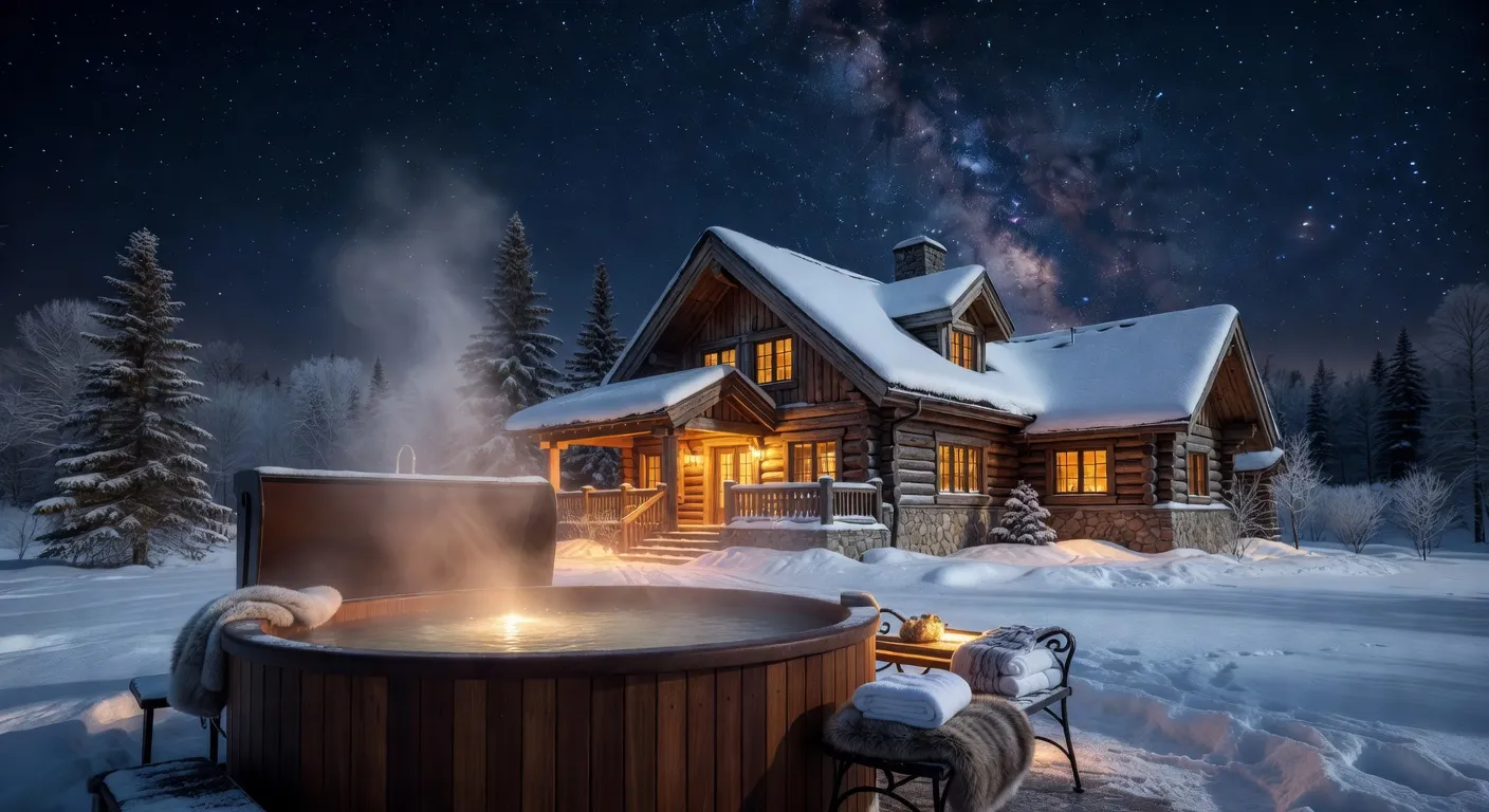 Chalet avec spa et sauna au Québec : les meilleures options luxe 2026