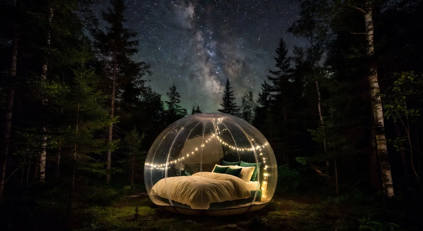 Glamping au Québec 2026 : meilleures destinations pour une nuit en nature